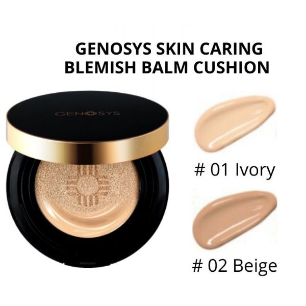 Genosys Skin Caring Blemish Balm Cushion Ivory SPF50