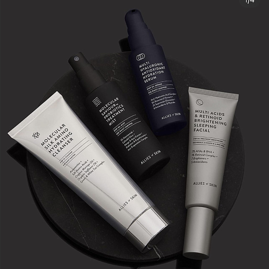 ALLIES OF SKIN Multi Acids & Retinoid Brightening Sleeping Facial