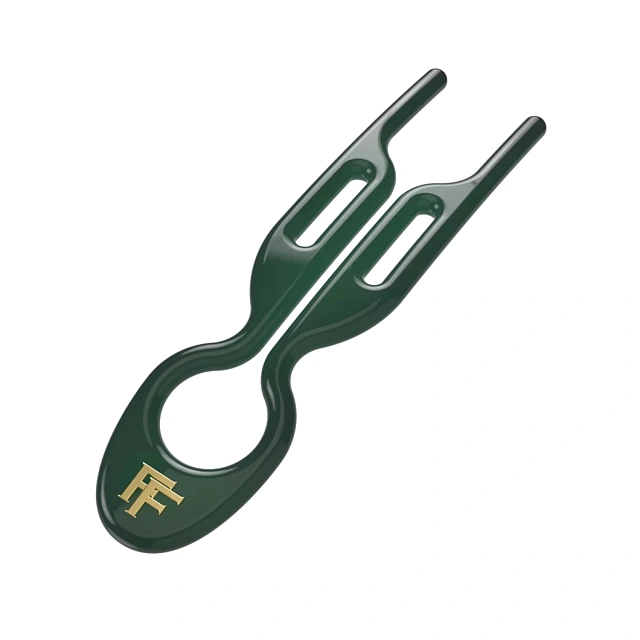 No1 HAIRPIN Emerald-3x Hairpins Box