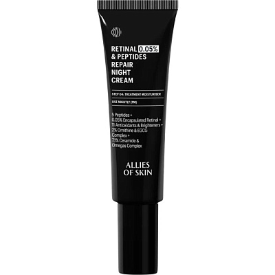 Allies of Skin Retinal 0,05% & Peptides Repair Night Cream